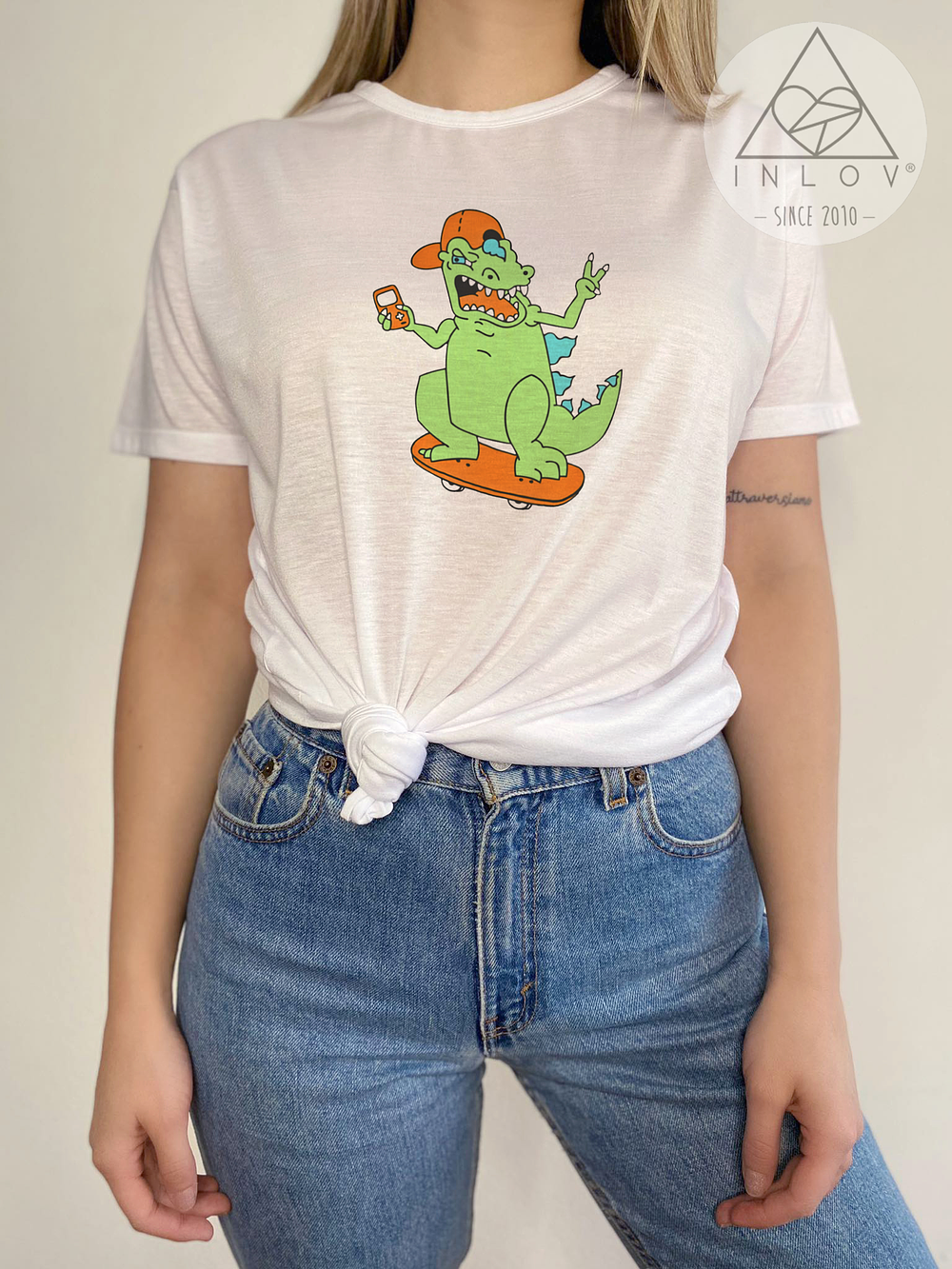 Polera Rugrats / Reptar Skate 2