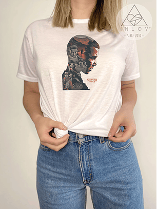 Polera Stranger Things / Eleven Cabeza