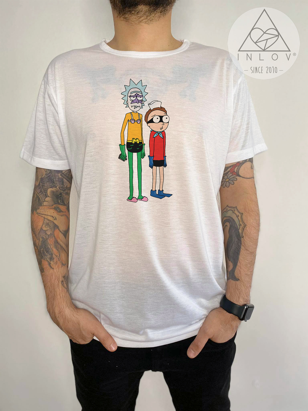 Polera Rick and Morty / Heroes 1