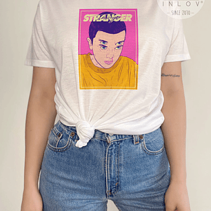 Polera Stranger Things / Eleven Rosa