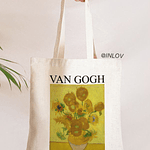 Totebag Arte / Girasoles Van gogh