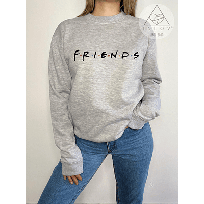 Pullover Gris Friends 