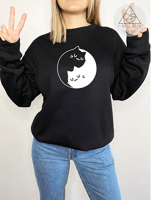 PULLOVER YIN YANG CAT