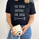 Polera GOT / You Know Nothing Jon Snow