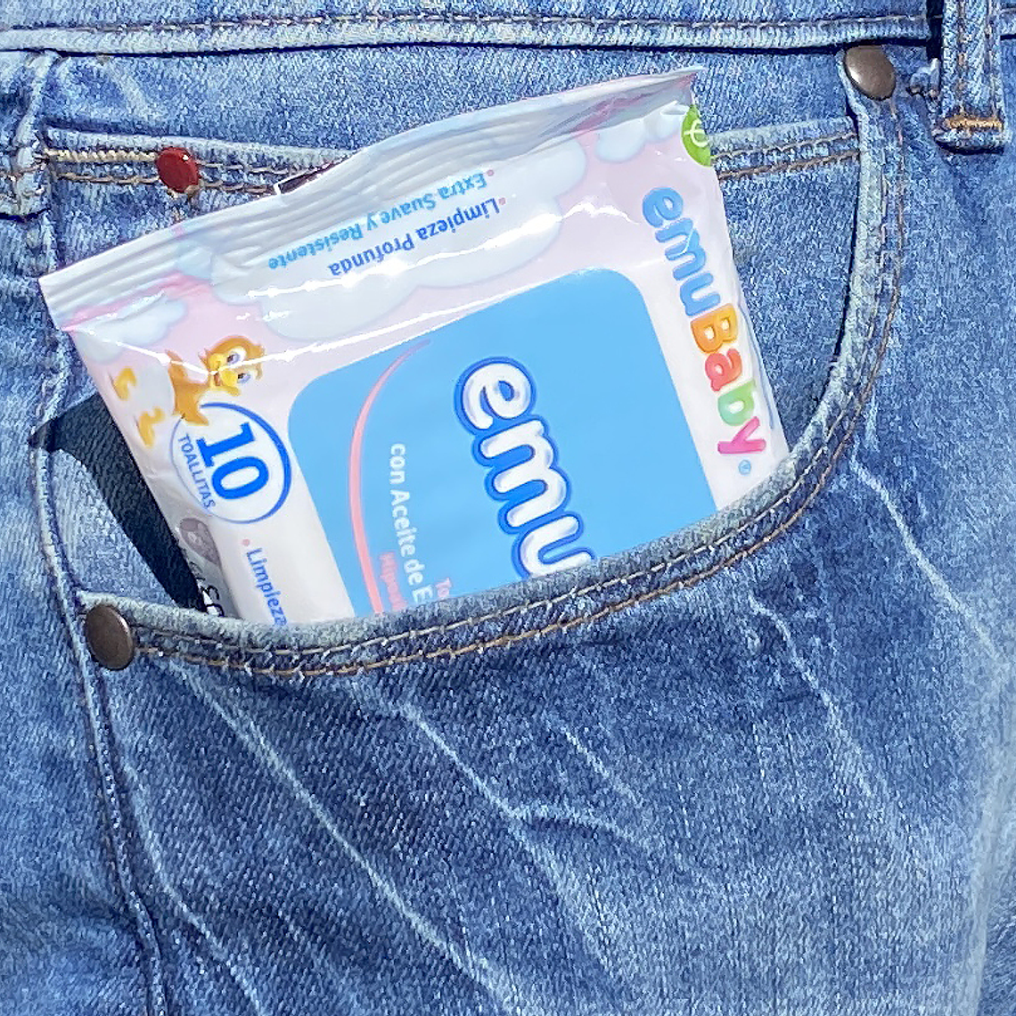 Toallitas húmedas Emuwipes 10 unidades 2