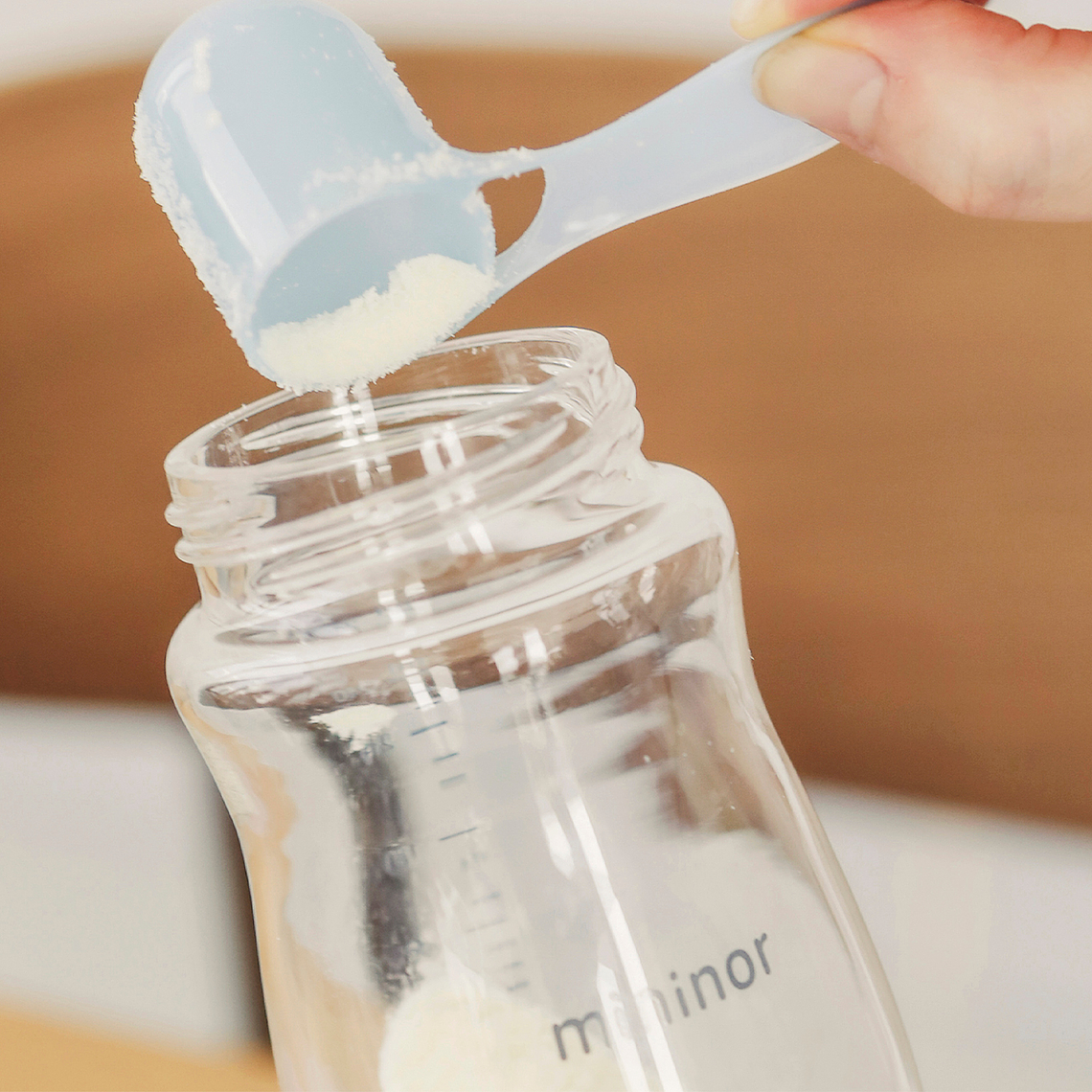 Mamadera de vidrio 240ml Mininor 2