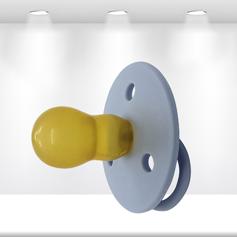 Chupetes redondos de Látex 6m+ (2 uds) Mininor 2