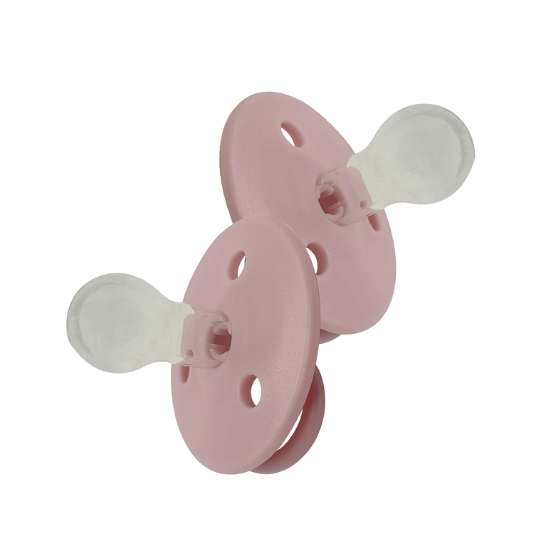 Chupetes redondos de Silicona 6m+ (2 uds) Mininor 4