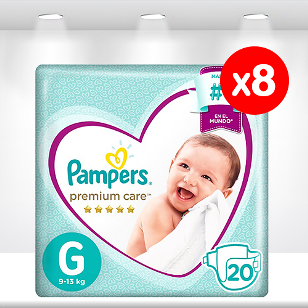 Pampers Premium Care G (9-13 Kg) X8