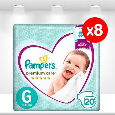 Pampers Premium Care G (9-13 Kg) X8