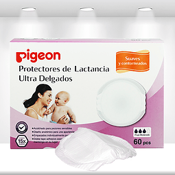 Absorbentes de leche ultra delgados 60 uds Pigeon