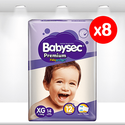 Babysec Premium XG (11-14 Kg) X8