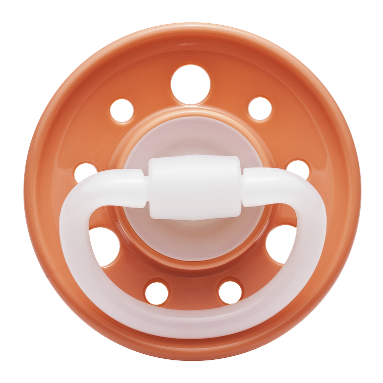 Chupete Cherry látex +6 meses Naranja NIP 5