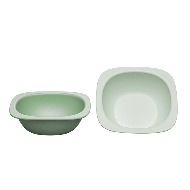 Pack 2 bowls Green Verde NIP