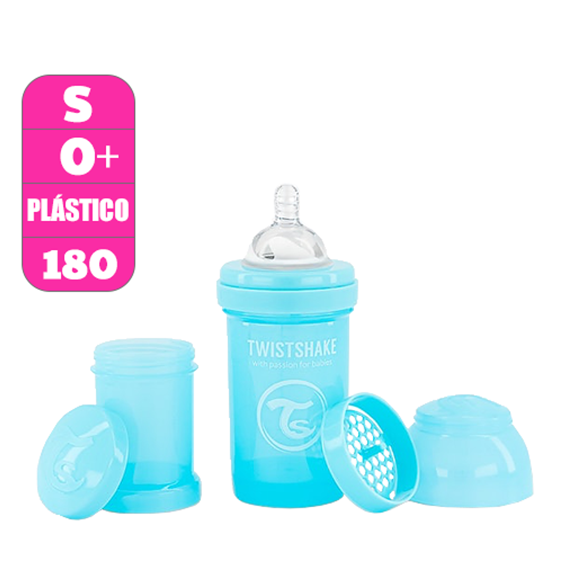 Mamadera Anti-Cólico 180ml Twistshake 4