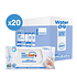 Caja toallitas húmedas EmuWipes Water 99% agua (20x80)
