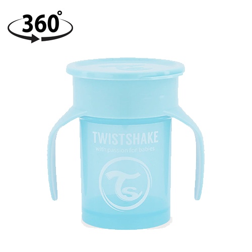Vaso 360 Twistshake Azul