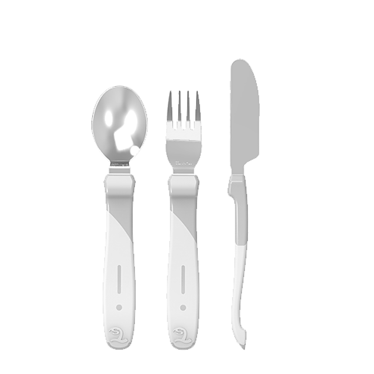 Servicio acero inoxidable Twistshake 12+m 3