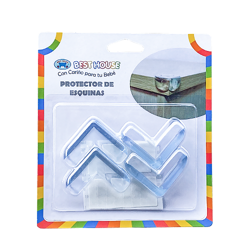 Protector de esquinas goma transparente