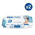 Toallitas húmedas Aqua Baby 2x60