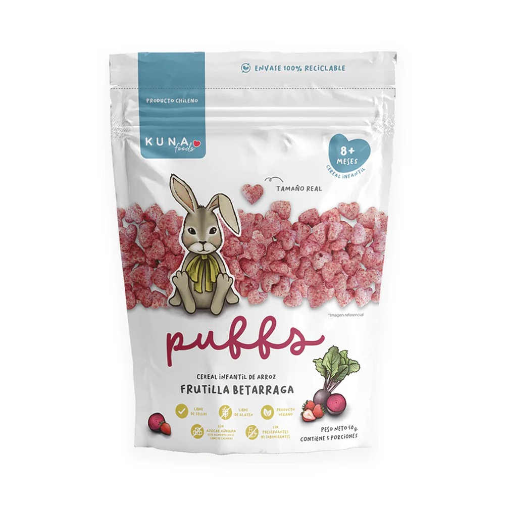 Puffs Frutilla Betarraga Familiar