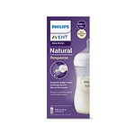 Mamadera Natural Response 260ml Traslucida Avent SCY903/01