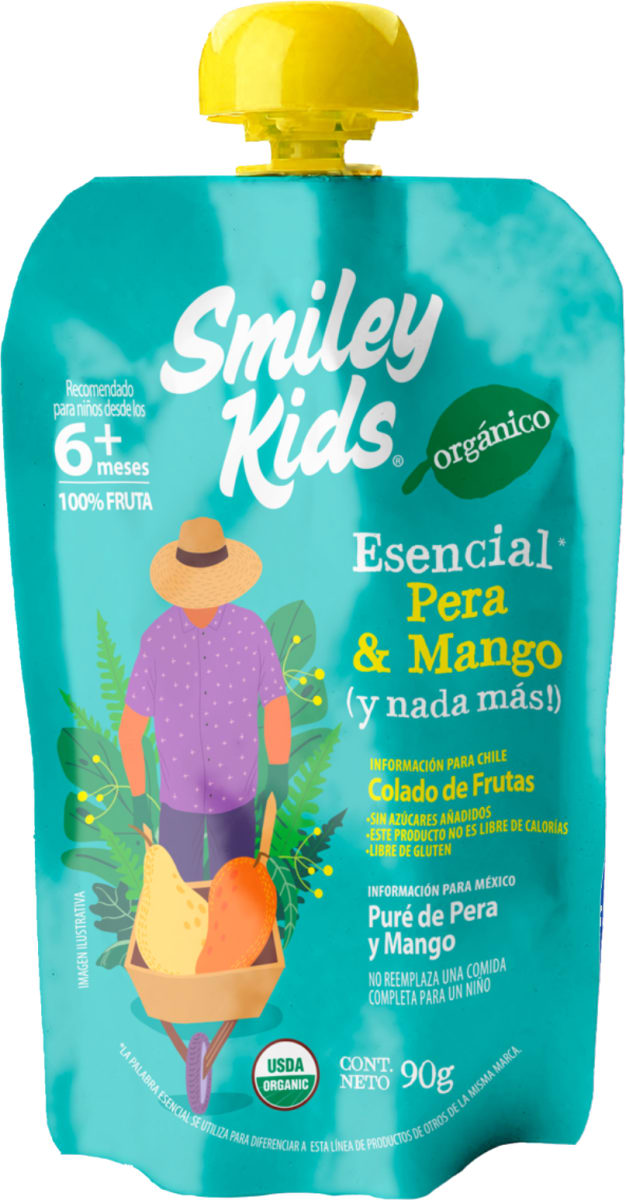 Compota Orgánica Pera Mango
