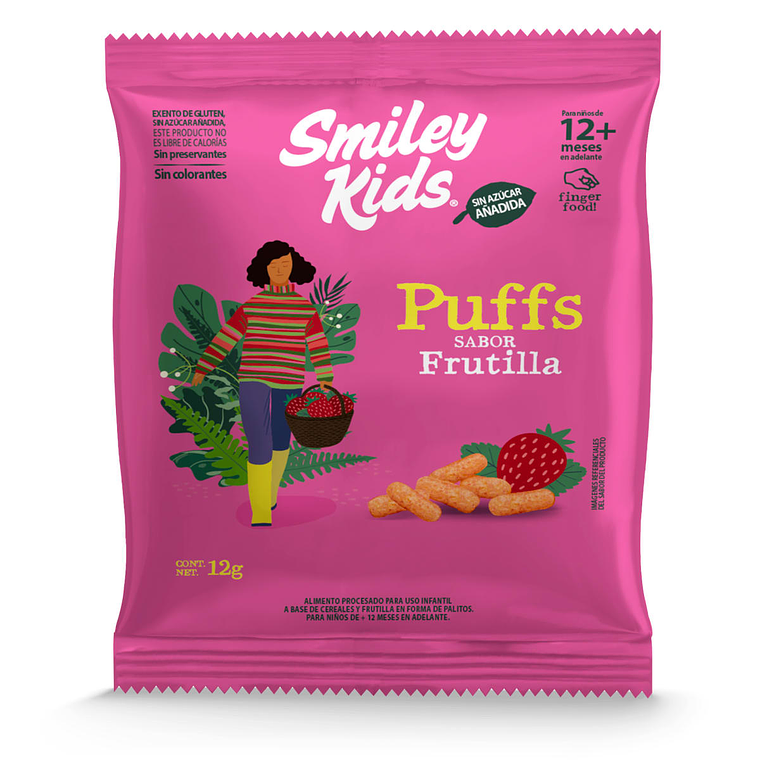 Puffs Frutilla 12 grs 1