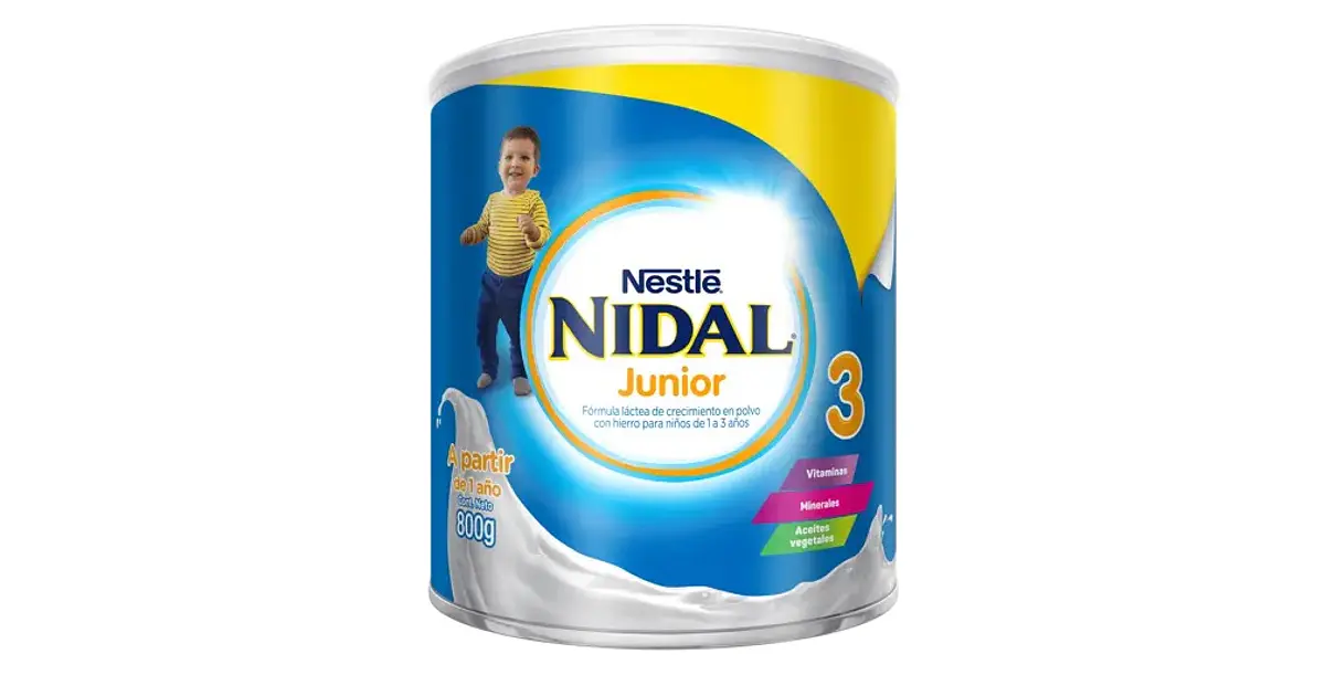 Fórmula Láctea NIDAL 3 Junior 800g