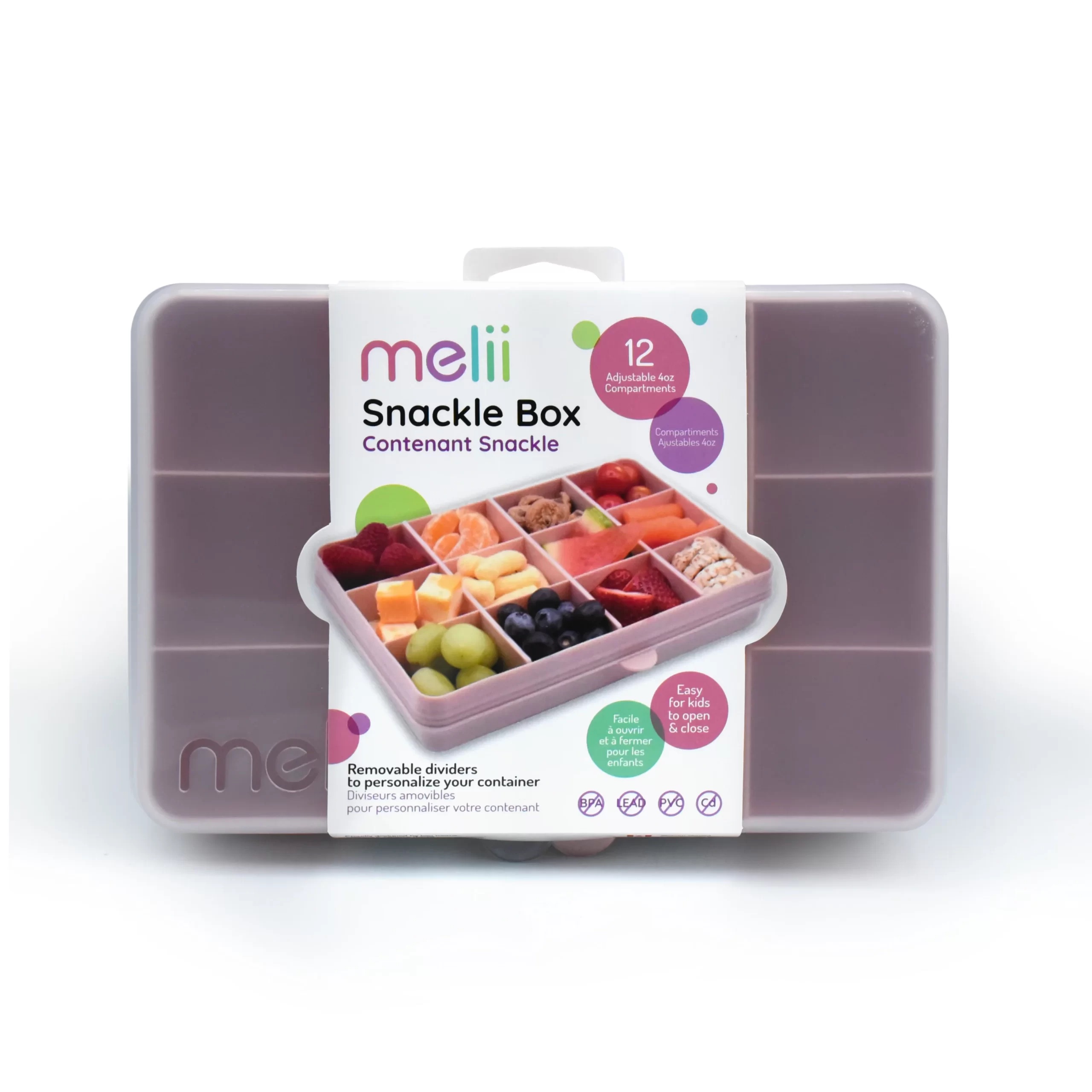 Snack Box Melii Rosa