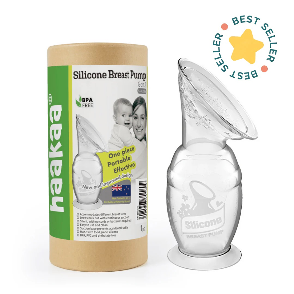 Recolector de leche materna Haakaa GEN2 100ml 1