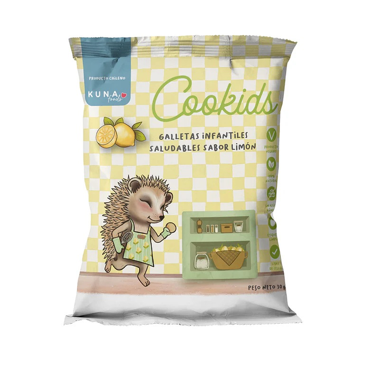 Cookids Limón 30 gr 1