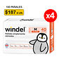 Windel M (6-11kg) 160 uds - Miniatura 1