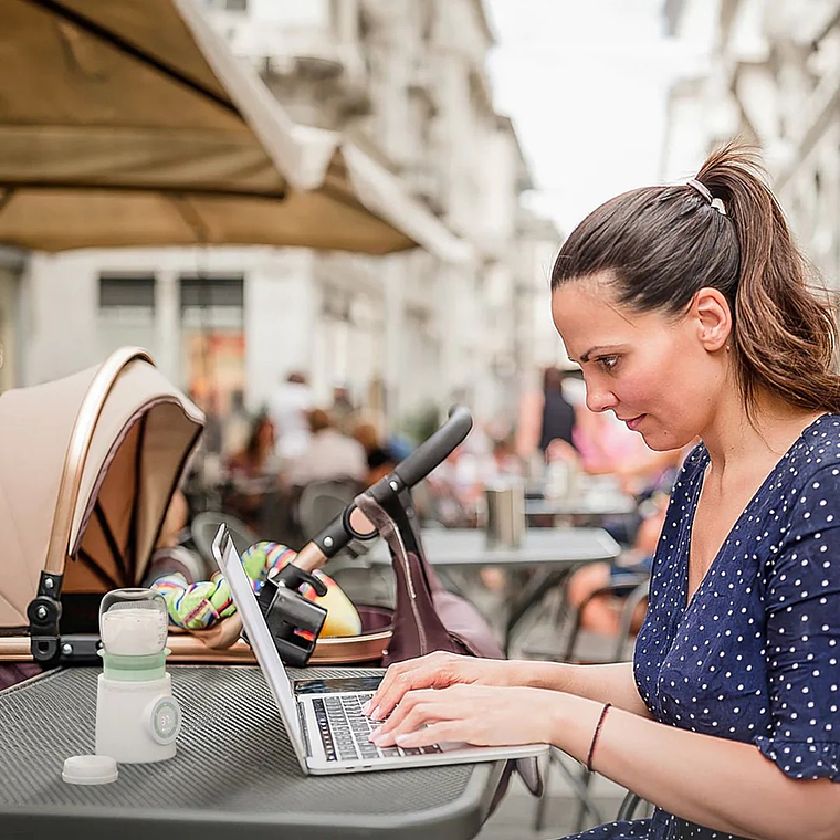 Calentador de mamaderas portátil inalámbrico Momcozy 4