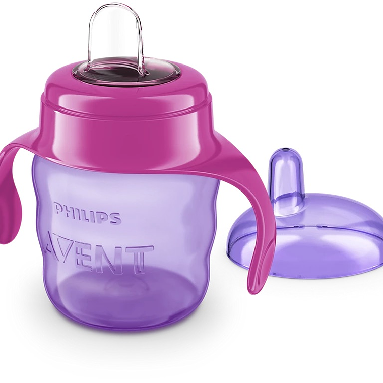 Vaso Con Boquilla Morada Philips Avent 1