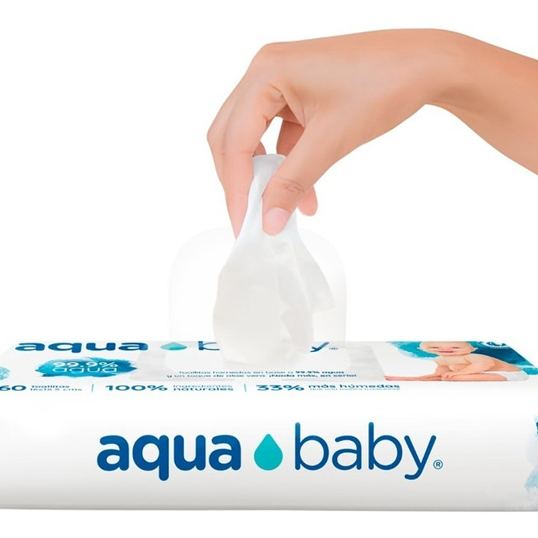 Caja Toallitas húmedas Aqua Baby 20x40 uds 2
