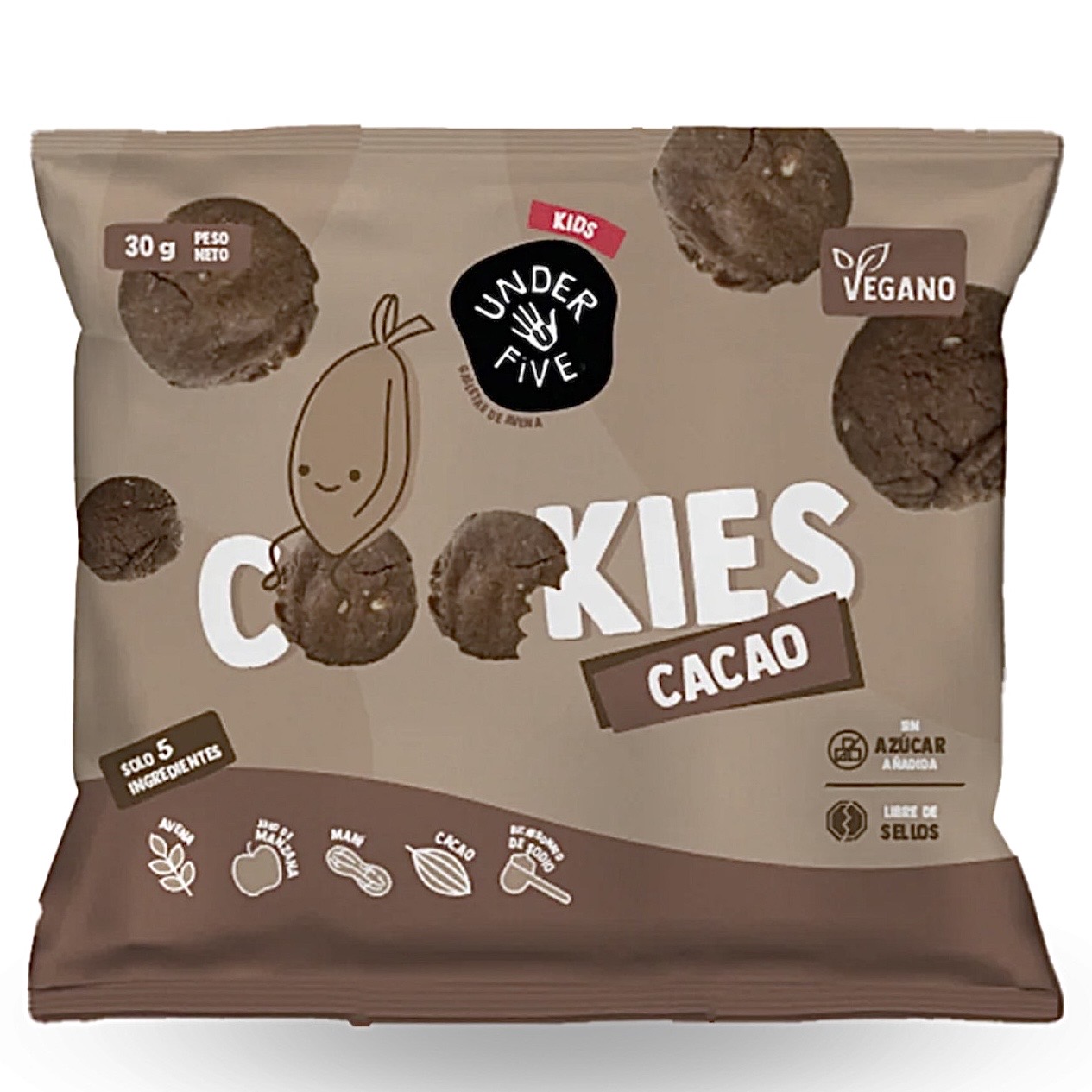 Galletas Cookies CACAO Underfive