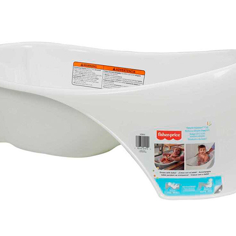 Bañera Fisher-Price con soporte de cabeza y espalda 2