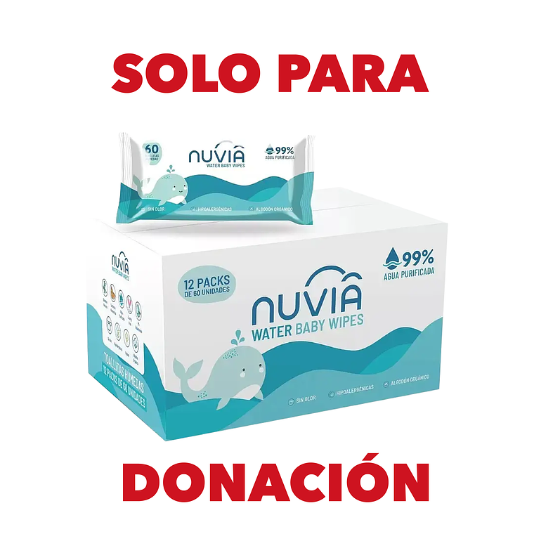 Donación Caja Toallas Húmedas Nuvia – Ayuda Incendios Concepción, Penco y Lirquén 1