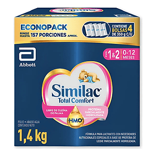 Similac Caja Total Comfort 1 y 2 1400 gr