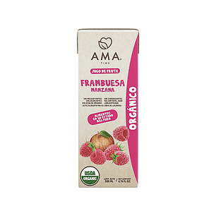 Jugo Manzana Frambuesa Orgánico 200 cc
