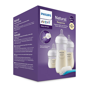 Set Natural 3.0 Básico Avent (125-260-330Ml + Cepillo)