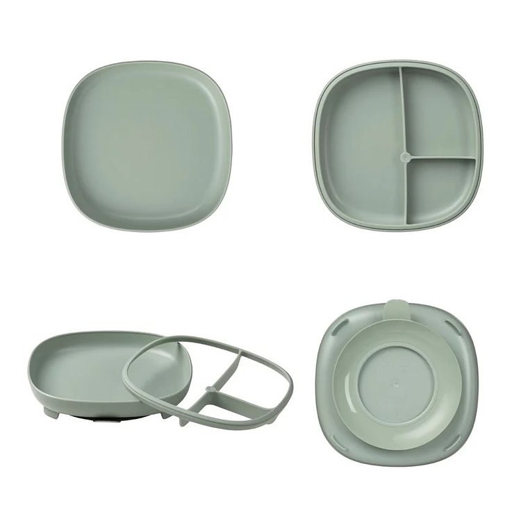 Plato con Ventosa 2 en 1 b.box Sage 3