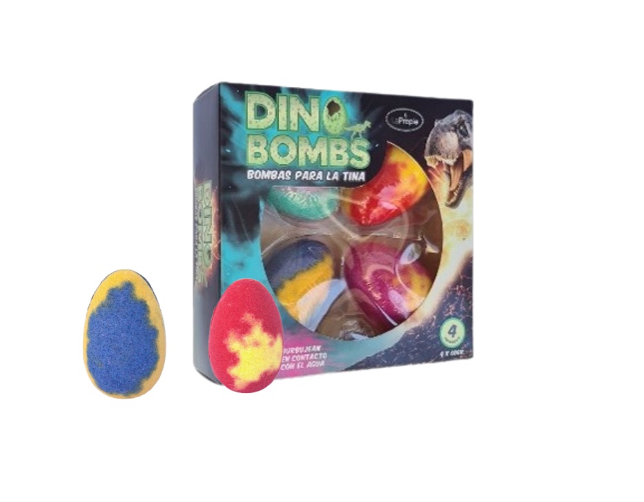 Dino bombs - bombas efervescentes
