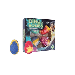 Dino Bombs Bombas Efervescentes de Baño para Niños