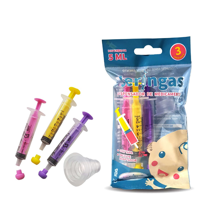 Jeringa Dispensadora de Medicamentos para Bebé La Prepie 1