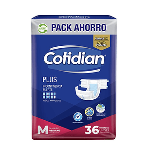 Cotidian Plus M 36 unidades