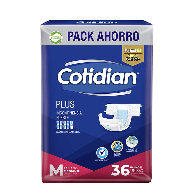 Cotidian Plus M 36 unidades 1
