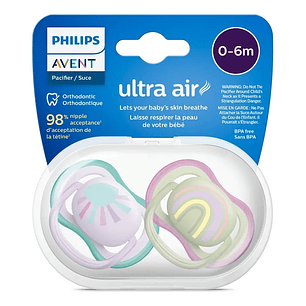 Chupete Philips Avent Ultra Air 0-6 meses