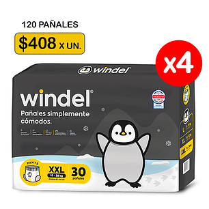 Windel Pants XXL (15-28 kg) 120 uds